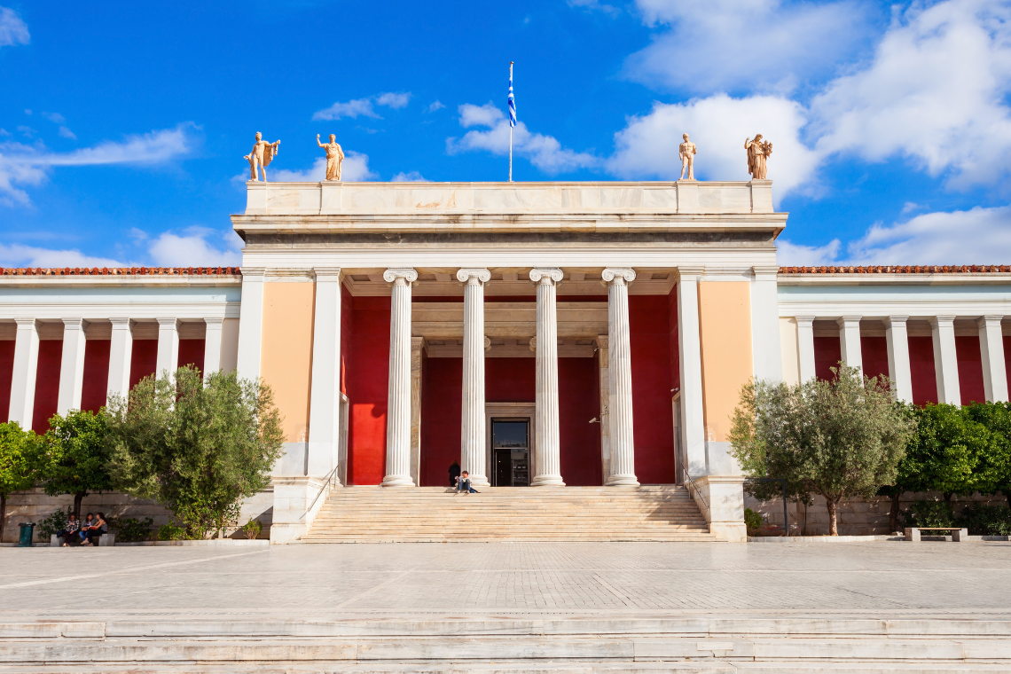 Athens National Museum Canva