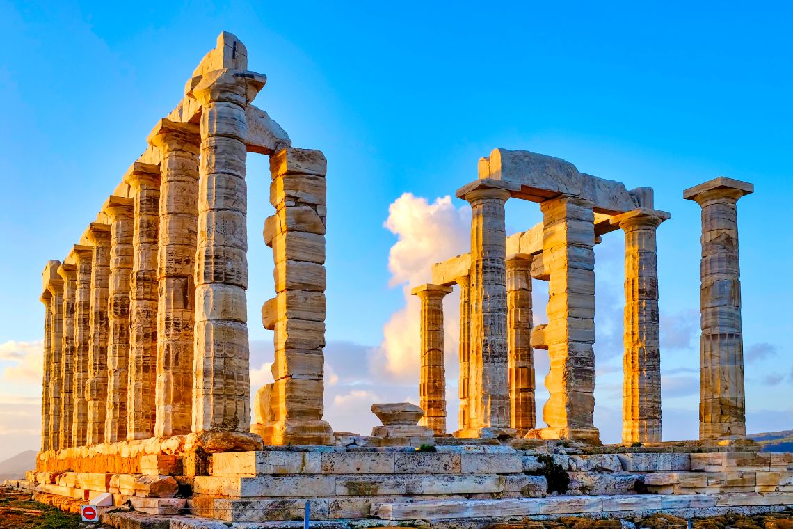 Temple of Poseiodon Sounion by onlyfabrizio